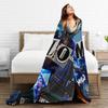 Rapper Milo J  111  Warm Blanket  Picnic Plush Throw Blanket Aesthetic Couch Bed Flannel Bedspread Sofa Bed Cover