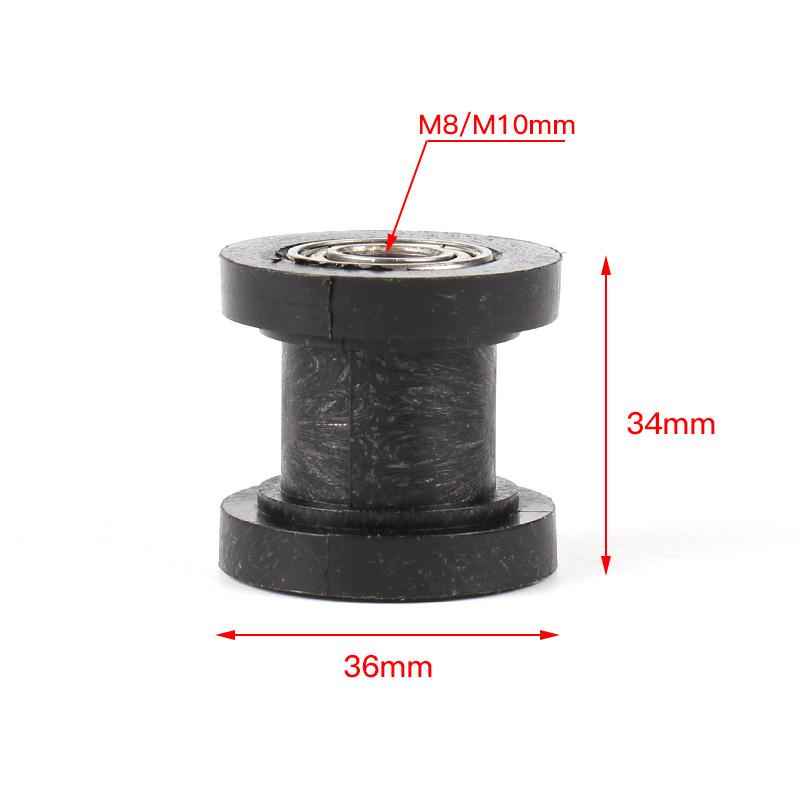8/10mm Wheel Tensioner Guide Drive Chain Roller Pulley For ATV CRF CR XR Enduro Motorcycle Motocross Dirt Bike