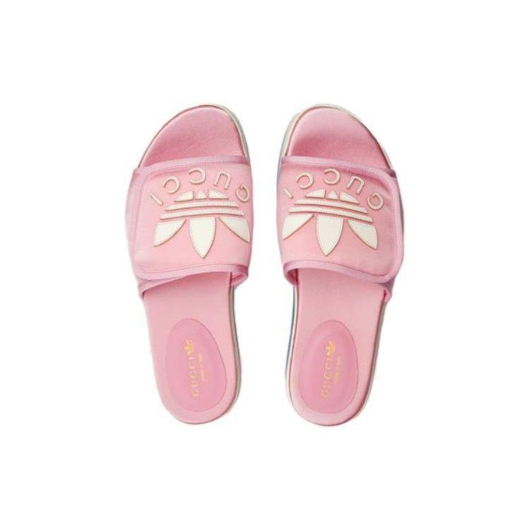 Adidas Platform Sandal Pink Silk Women Sneakers 702294-U19E0-5880