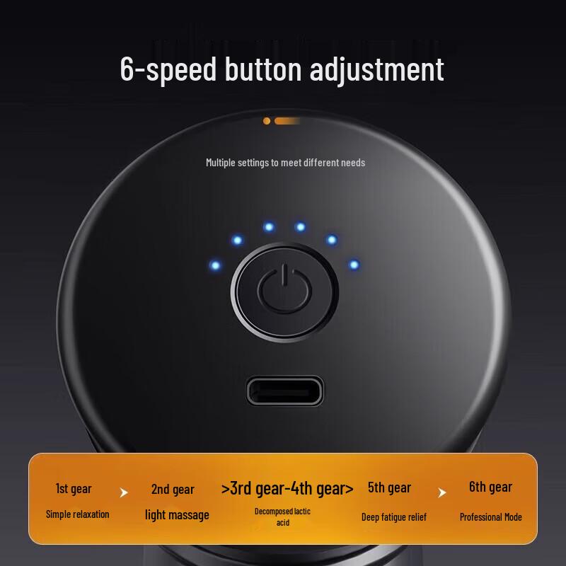 AUX Mini Deep Tissue Massage Gun CN Plug (adapter Included)