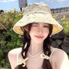 Double Sided Women Fisherman Hat Reversible Summer Sun Hats Panama Bucket Hats  Female Girls