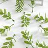 50/100PCS Artificial Plants Leaf Wedding Party Home Decor Accessories Diy Cake Candy Box Garland Christmas Decorative Flowers