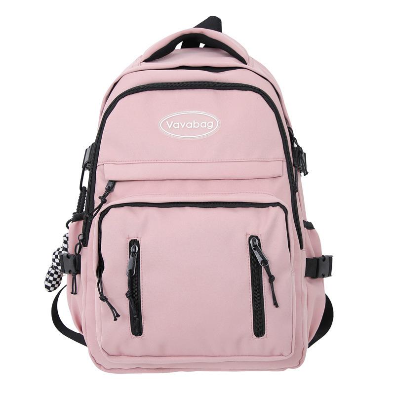 Schoolbag Middle school student schoolbag men's and women's new fashionable versatile large-capacity outdoor travel backpack student backpack