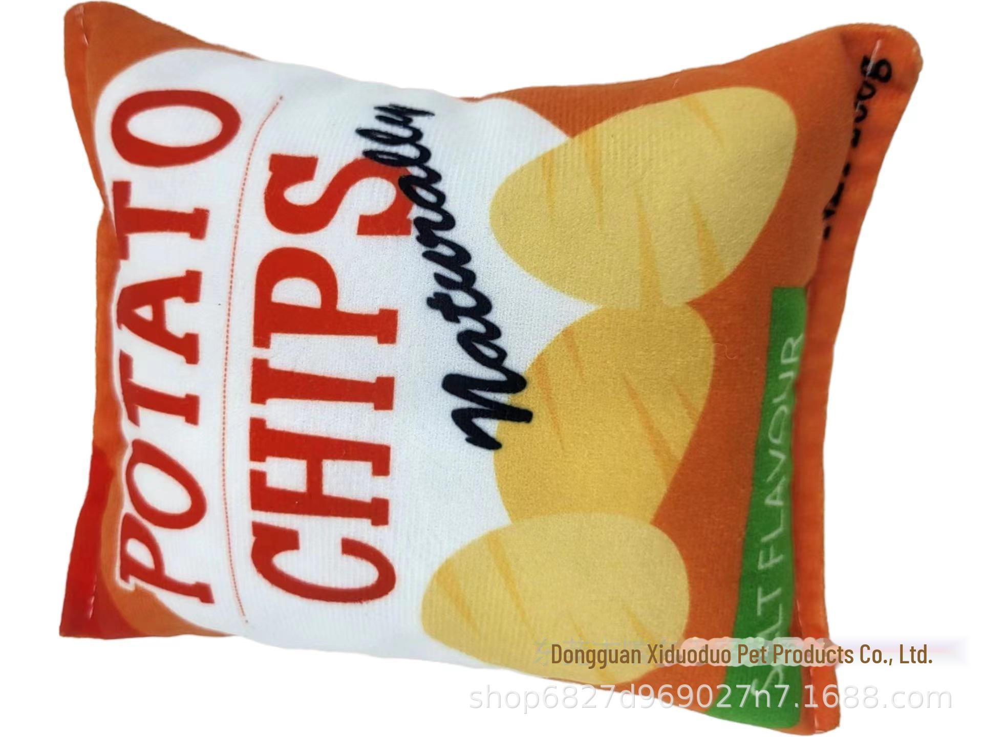 

Игрушка Pet Sound Toy Серия «Картофельные чипсы»: Устойчивые к жеванию плюшевые игрушки для собак