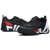 FILA Mind Blower Retro Fabric Synthetic Leather Low Top Marathon Running Shoes Women sneaker Black F12W031105FBK