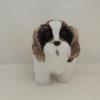 Kreatives Shih Tzu Plüschhund-Modell für Schreibtisch-Dekoration und Heimdekoration