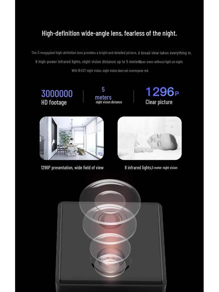 Okam300 Indoor 4G HD Remote Security Camera with Battery