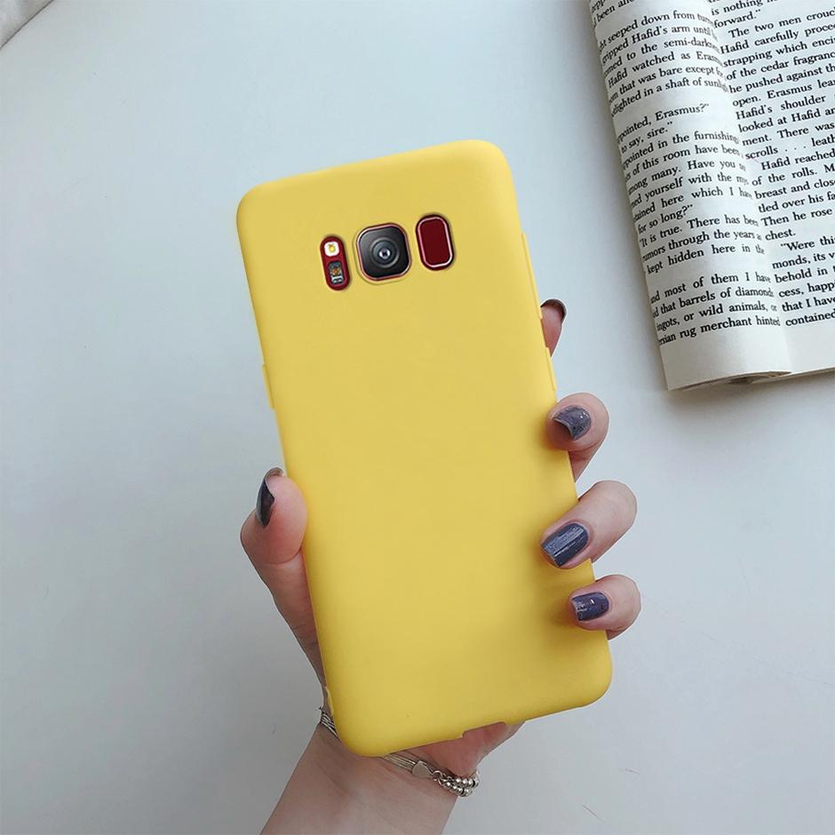 For Samsung Galaxy S6 S7 Edge Case Galaxy S8 S9 S10 Plus Back Cover Plain Shell for Samsung S10+ S9+ S8+ S10e Phone Cases Fundas