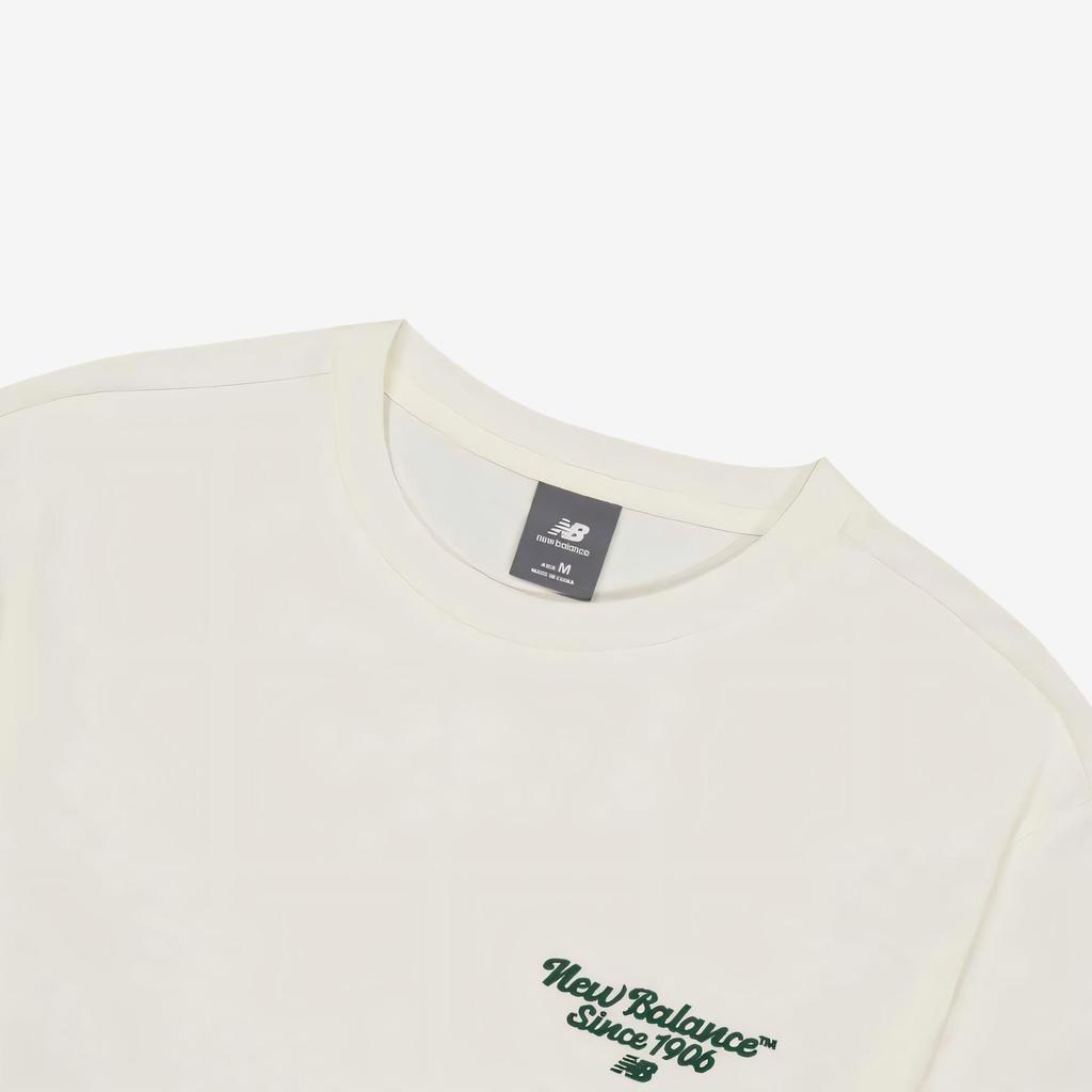 New Balance T Shirt Men's White AMT52333-CIC