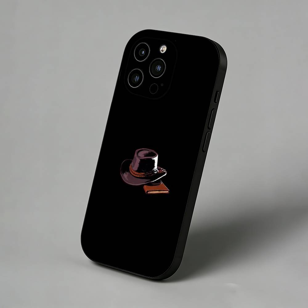 Red D-Dead R-Redemption Slim Back Phone Case for iPhone 17 Air 16 Pro Max 16e 15 Plus 14 13 Mini 12 11 Protective Cover