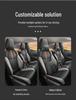 Corolla-Specific One-Piece Leather Seat Cover & Cushion