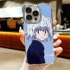 Hunter X-Hunters Pitou Soft Phone Case For iPhone 15 16 17 Air 14 Pro Max 16E Plus 13 12 Mini Plating Anti-Fall Fundas