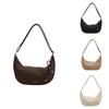 Large Solid Color Capacity Clutch Bag Zipper Closure Daily Use Fashion Women