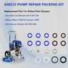 244194 Pump Repair Packing Kit Heavy Duty For 495 595 3400 295 390 395 490 Rebuild Airless Paint Sprayer Accessories