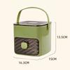 Large Capacity 48 Cube Ice Tray with Lid and Handle 2-Tier Ice Mold with Tongs Easy Release Ice Cube Storage Bin for Freezer