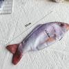 Pencil Case Fish Shaped Novelty Fish Pen Bag Fish Coin Purse Funny Pencil Case Gifts For Office Supply