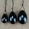 3 / Set Natural Black Obsidian Yoni Egg Kegel Exercise Massage Balls Kegel Exercisers