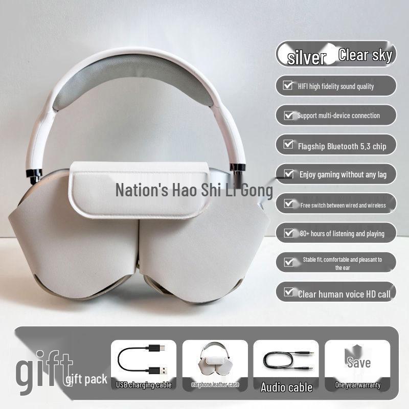 2025 Huaqiangbei Geräuschunterdrückende Over-Ear Bluetooth-Kopfhörer für iPhone P9proMax