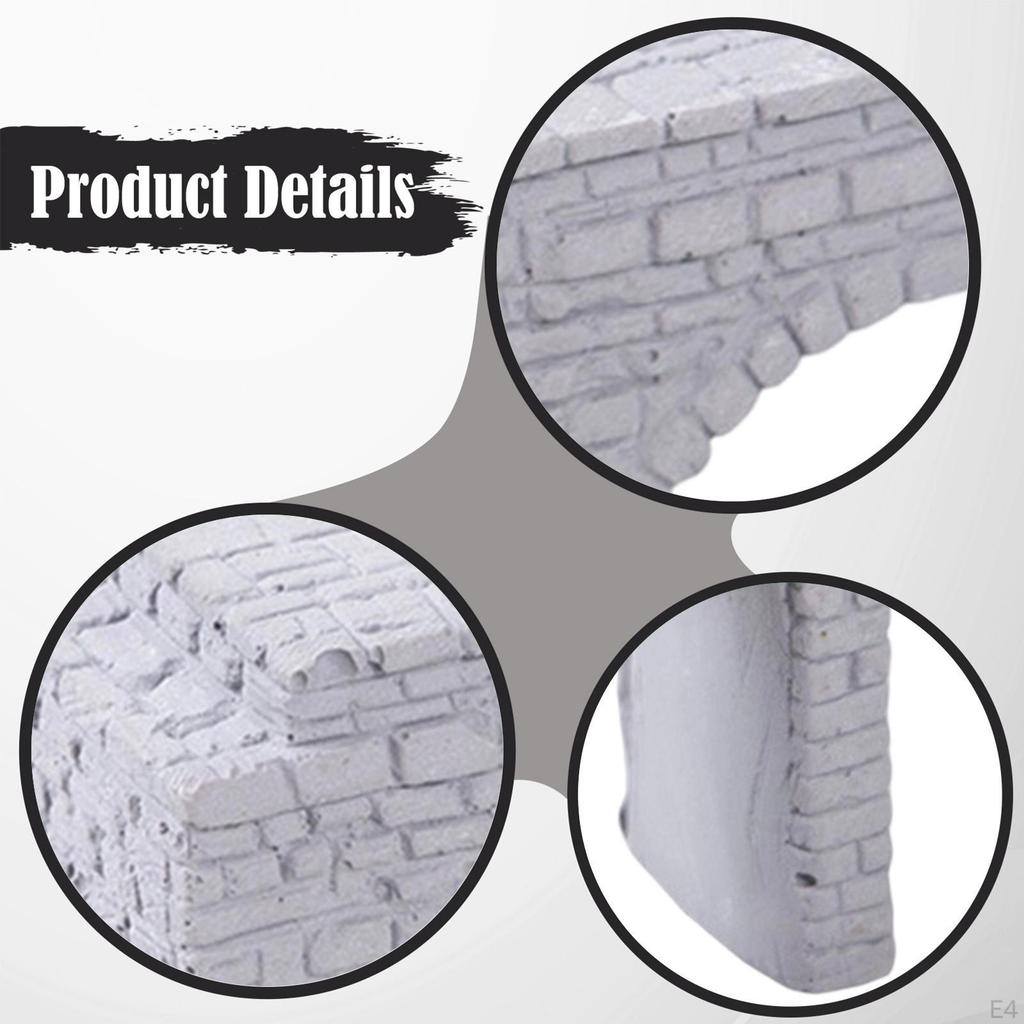 N Scale Railroad Stone Tunnel Model Layout Diorama Gift Simulation Stones Miniature Scene for
