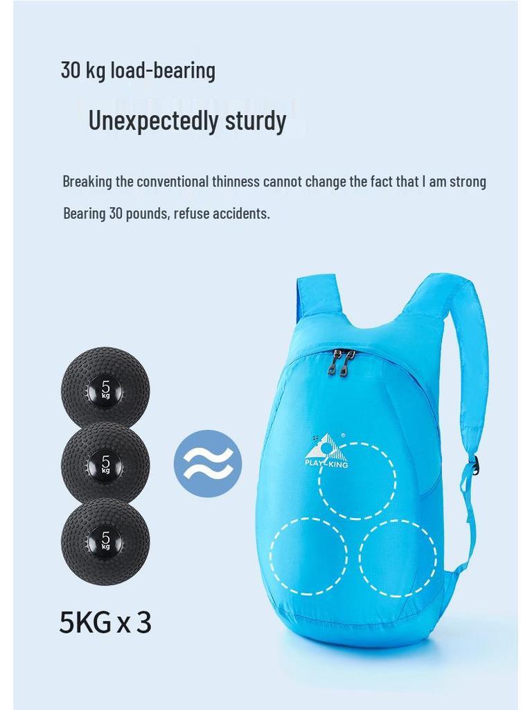 Ultraleichter faltbarer Rucksack für Fitness und Wandern