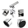 Boat Fishing Rod Holder Clamp Stainless Steel Adjustable Rail Fishing Rod Holder Clamp On Rail Mount 19mm-25mm/22mm-32mm