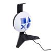 Lampe de casque playstation - paladone - support de casque lumineux - noir - 23,5 cm