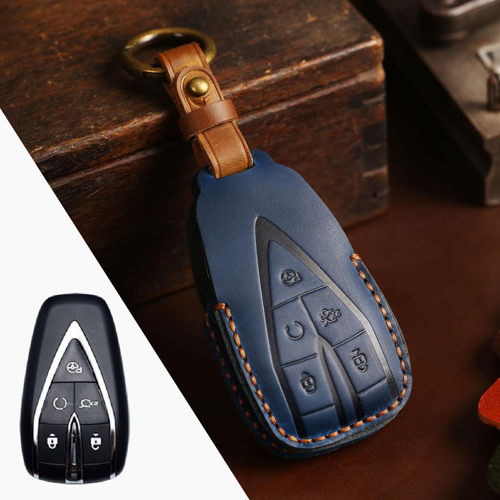 The Car Key Bag Is Suitable for Changan Auchan Cs75pluscs55 Yidong Car Key Cover.