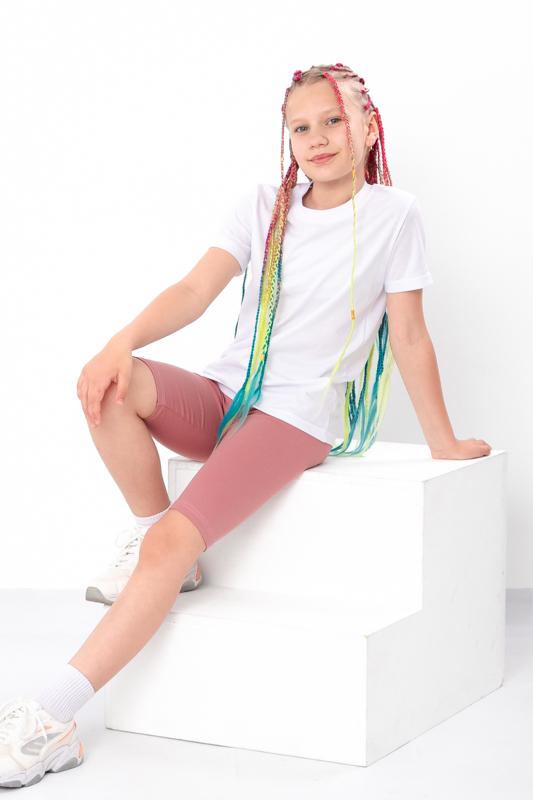 Teen Girls' Biker Shorts – Soft Stretch Cotton & Versatile Fit Summer 6275-036-2 HC