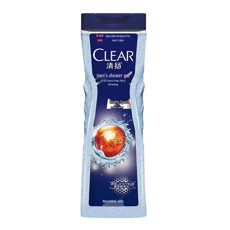 Clear Men Anti-Oil Control Refreshing Sport Shower Gel