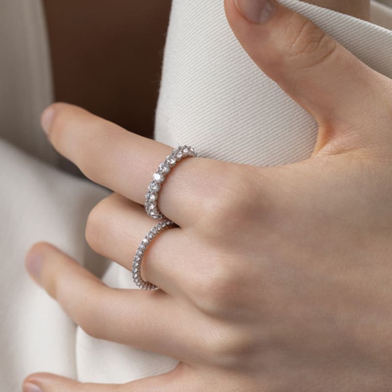 Tatiana (Silver 925) 1.75mm Eternity Ring CR1884