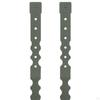 2 Pieces Malice Clips Strap Buckle Flexible for Backpack Pouch Bag Accessory