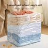 Thickened Vacuum Compression Bag for Clothes and Quilts - No Pump Needed, Luggage-Ready