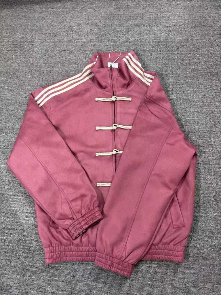 Męska chińska kurtka Tang z kołnierzem stójką i guzikami-żabkami - Projekt na Nowy Rok i Święto Wiosny