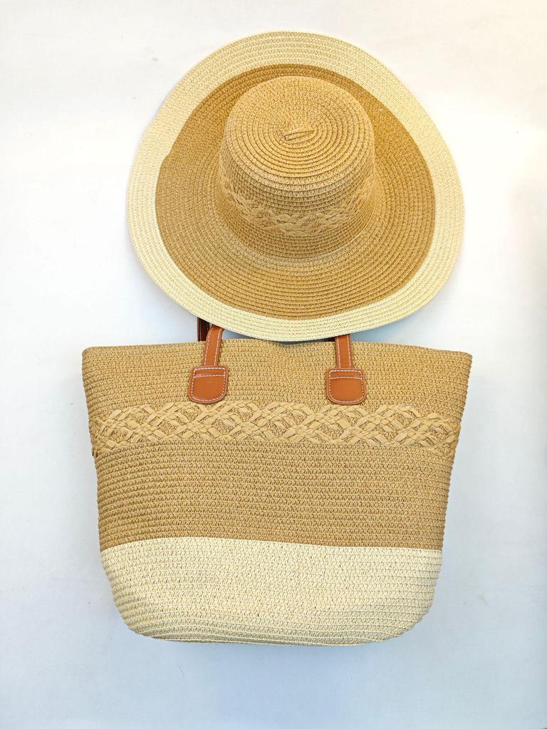 Trendy French One-Shoulder Straw Tote: Large-Capacity Woven Beach & Vacation Handbag for Women