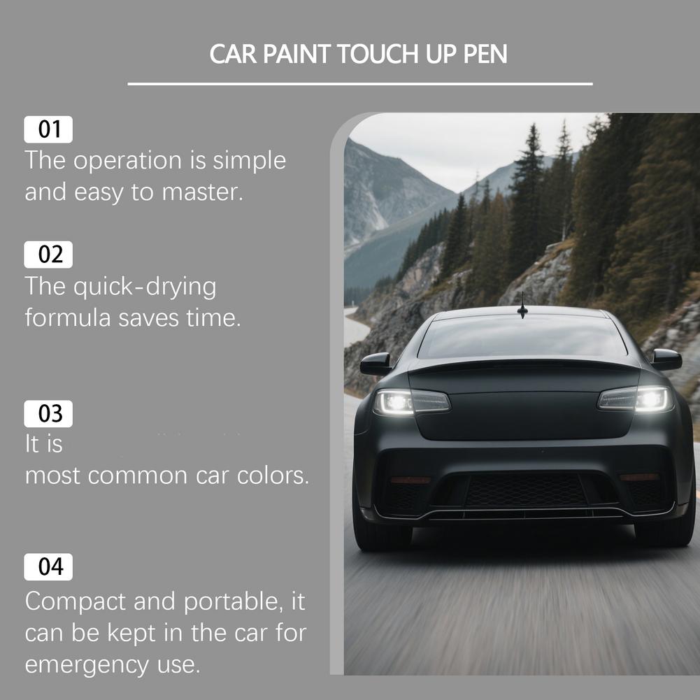 Car Scratch Repair Pen Portable DIY Touch-up Painter Pen Quickly Cover Subtle Scratches For Any Color Car