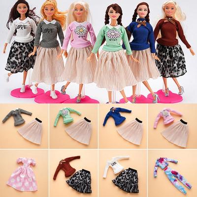 Casual Wears 11.5" Fashion Skirt 8 Styles 30cm Doll Trousers Doll Blouse  30cm Doll/1/6 BJD Dolls