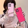 Pink Point Heart Mobile Phone Case for Honor 90 80 70 60 50 30 20 10 9 8 7 Pro S SE Lite 5G Colorful Printing Cover Pretty Cover