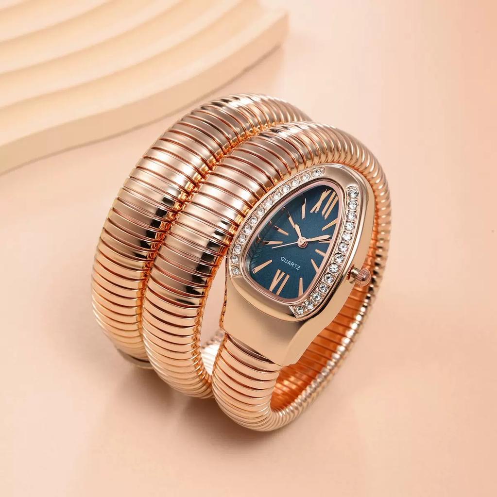 Snake, Ladies Bracelet Watch, Creative Versatile Quartz Watch Personalized Bracelet Watch