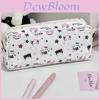 Hellokitty Canvas Pencil Case With Large Capacity For School And Office Use