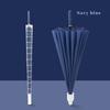 24 Bone Waterproof Long Handle Automatic Large Double People Umbrella Car Special Reinforced Strong Storm-resistant Umbrella