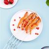 21Pcs/Set Skewers Barbecue Reusable Grill Stainless Steel Shish Kebab BBQ Camping Flat Forks Gadgets Kitchen Accessories Tools