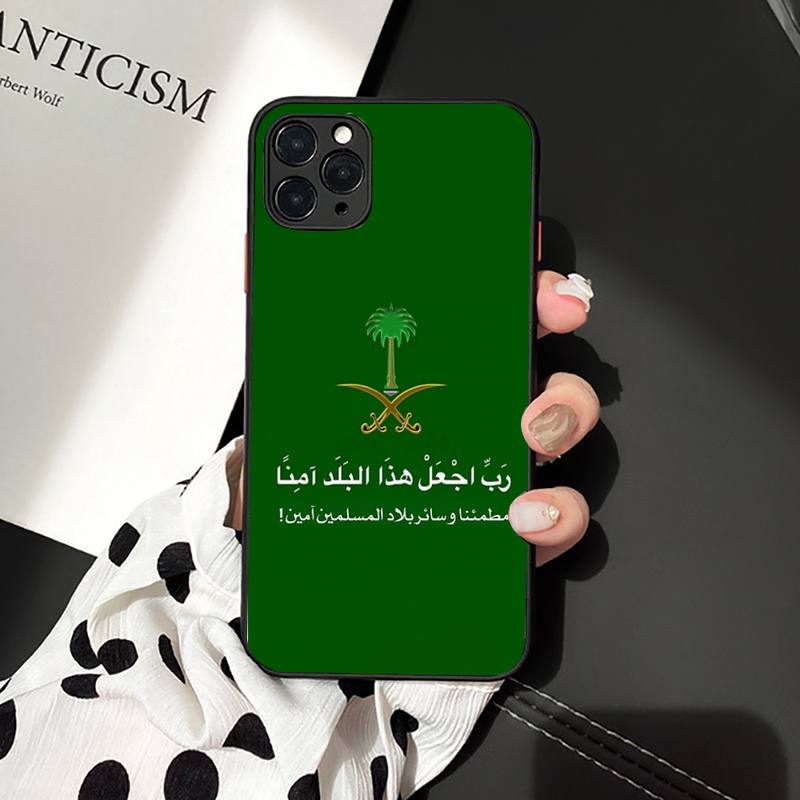 Kingdom Of Saudi Arabia Flag Phone Case for iPhone 11 12 13 Mini Pro XS MAX 8 7 6 6S Plus X 5S SE 2020 XR Case
