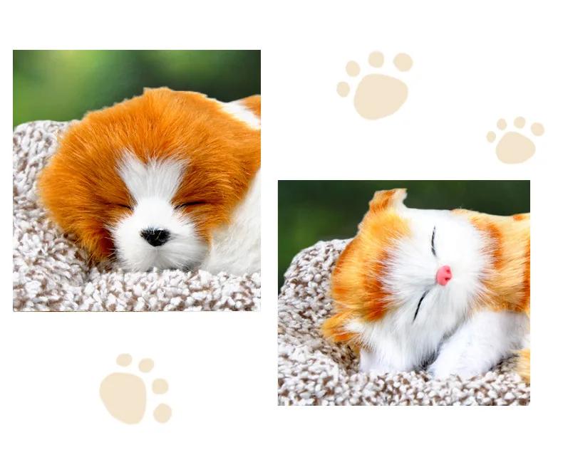 Car Interior Simulation Cute Plush Animal Decoration Activated Carbon Deodorizing Car Accessories Decoration