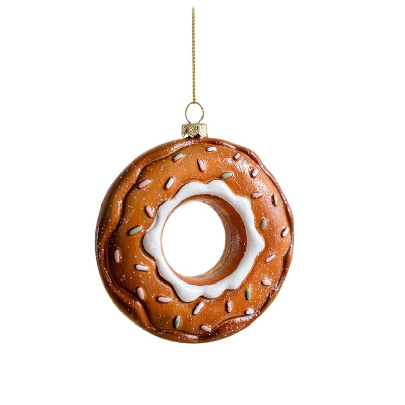 

Stylish Gingerbreads Cookie Christmas Tree Ornament Plastic Decoration for Holiday Homes Party Supplies