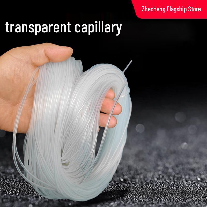 

Пищевая Маленькая Прозрачная Силиконовая Трубка - Капиллярная 0.2/0.3/0.5 мм Диаметр ID 0.3mm OD 4mm (2 meters)