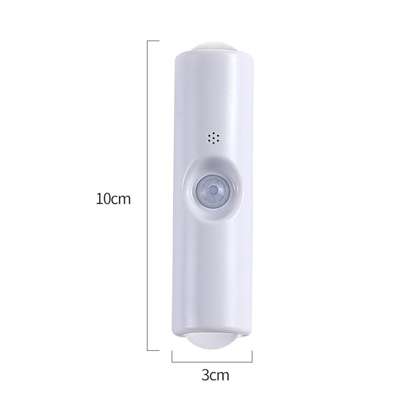 Smart Seven-Color USB Rechargeable Motion Sensor Night Light with Dual Cat Eye Design