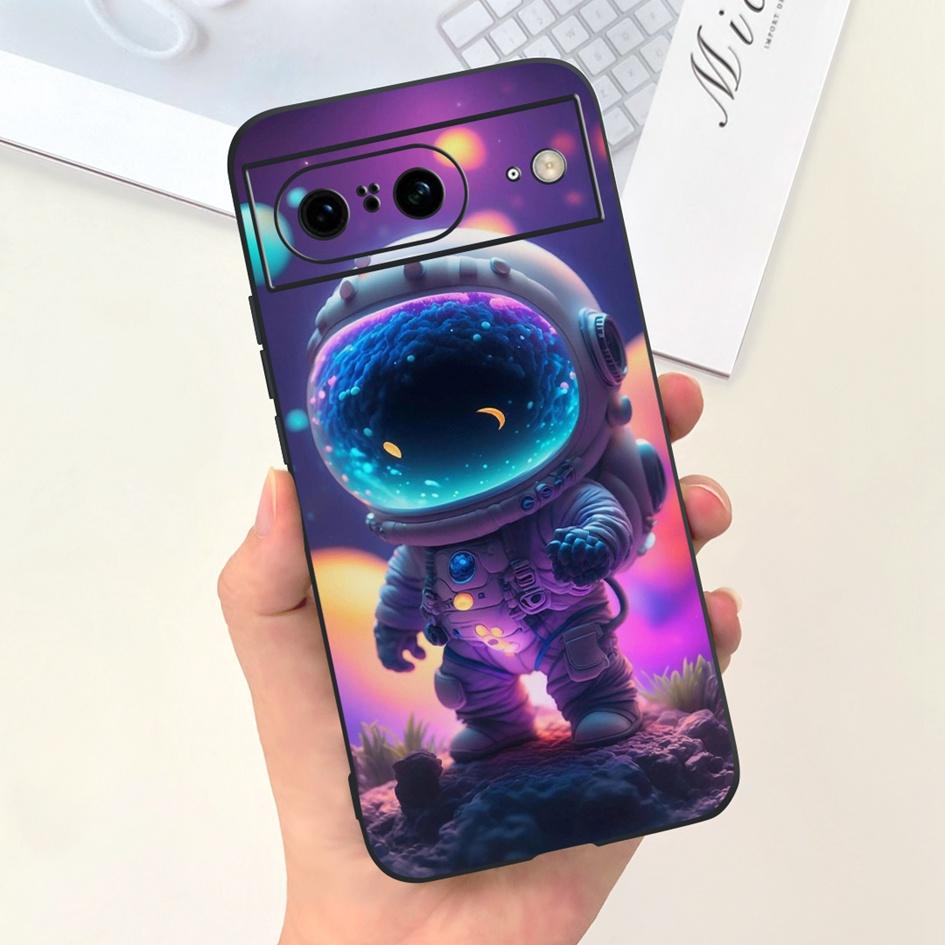 For Google Pixel 8 Pro Case GC3VE G1MNW Soft Silicone Rubber Protector Cover For Google Pixel 8 8A Bumper Pixel8 8Pro Phone Case