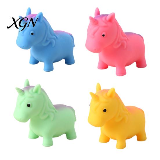 Kneading Stress Reliever Flour Filling Horse Squeeze Toy Stretchy Slow Rebound Simulation Pony Ball Fidget Soft Animal Shape Sensory Pinch