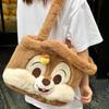Chip Dale Plush Bags Squirrel Shoulder Daily Large Capacity Material Women Kid