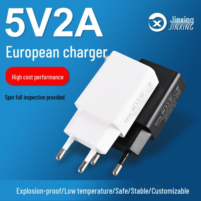 

CE Certified 5V2A EU USB Charger for Surveillance Cameras European Standard 5V2A чорний